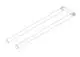 DORNBRACHT Halter Stange Handtuchhalter zweiteilig ERSATZTEILE 90179255200 520 x 115 x 75 mm Chrom, 90179255200-00 Galeriebild 2